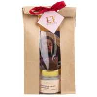 Набор Атмосфера SPA 21 (53510 Свеча ароматизированная Амбра и кожа (Оливер)+мыло 53341''Апероль шприц''+53343 мыло ''Ягодный пунш'')