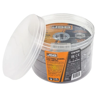 Круг отрезной по металлу 125x1.0x22.2мм (к-т 50 шт)