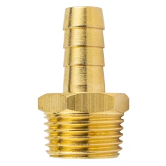 Штуцер пневматический наруж. резьба 1/2''- ''елочка''10мм