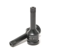 Головка-бита SPLINE глубокая ударная1/2'', M10 с отверстием