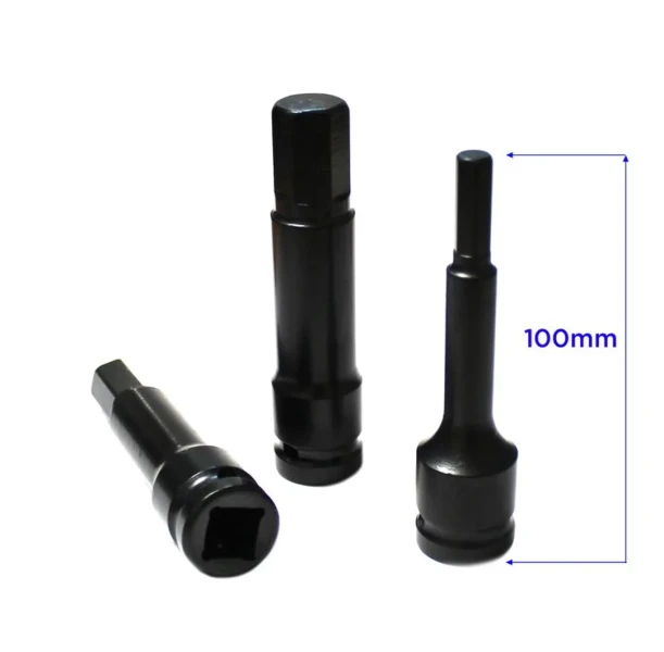 Головка-бита 6-гранная ударная 17мм, 1/2''