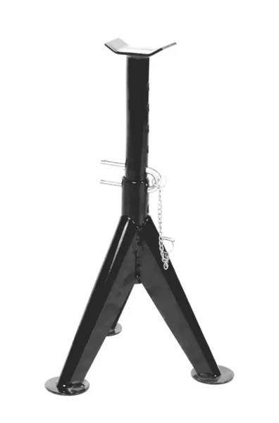 Подставка ремонтная механическая с двойной фиксацией и упорными пятками 1,5т (h min-305мм,h max-450мм)