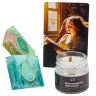 Набор Атмосфера SPA 22 (53512 Свеча ароматизированная Черная Орхидея+мыло 53349 ''Лазурный берег''+53350 мыло ''Фруктовый десерт'')