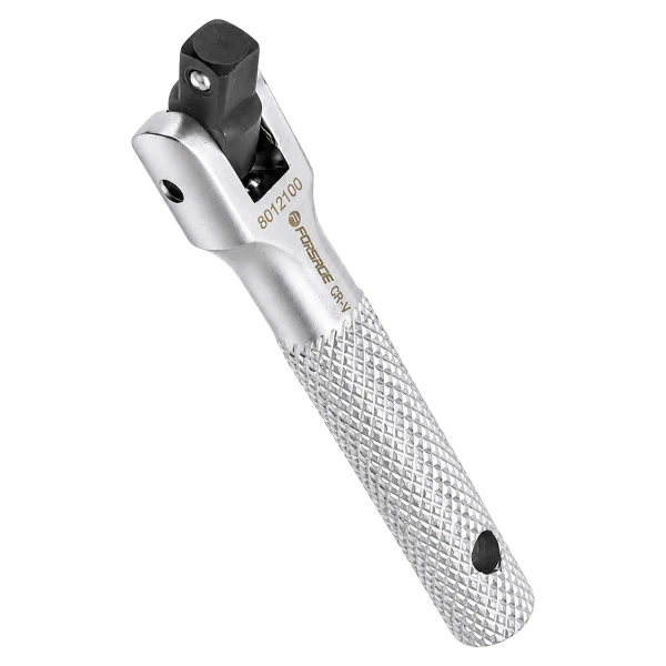 Вороток шарнирный с накаткой 1/4''L-100мм.