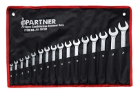 Набор ключей комбинированных 16пр.(6-19,22,24), на полотне