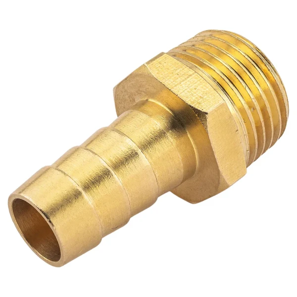 Штуцер пневматический наруж. резьба 1/2''- ''елочка''12мм