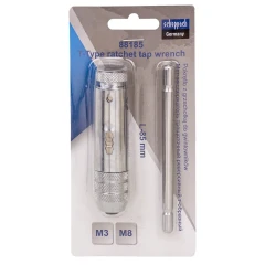 Метчикодержатель трещоточный Т-образный 85мм (М3-М8)