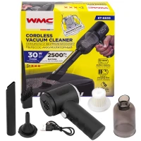 Пылесос портативный аккумуляторный (3,7В,1200мА/ч) 30Вт, контейнер 0,45л