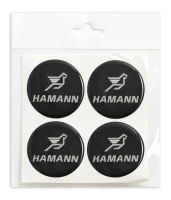 Наклейки на колпак СИЛИКОН 55мм Hamann 4пр