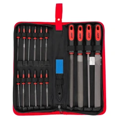 Набор напильников разнопрофильных, 17шт