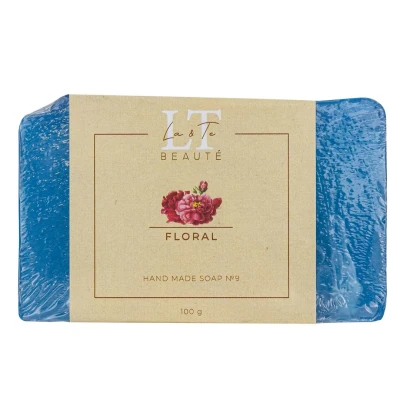 Мыло ручной работы с эфирными маслами ЦВЕТЫ, 100гр