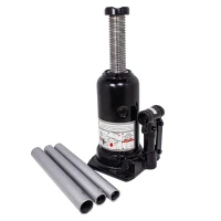 Домкрат бутылочный 10т профи (h min 220мм, h max 483мм)