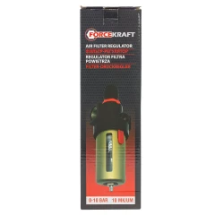 Фильтр-регулятор с индикатором давления для пневмосистем 1/4''(10Мк, 1400 л/мин, 0-10bar,раб. температура 5°-60°)