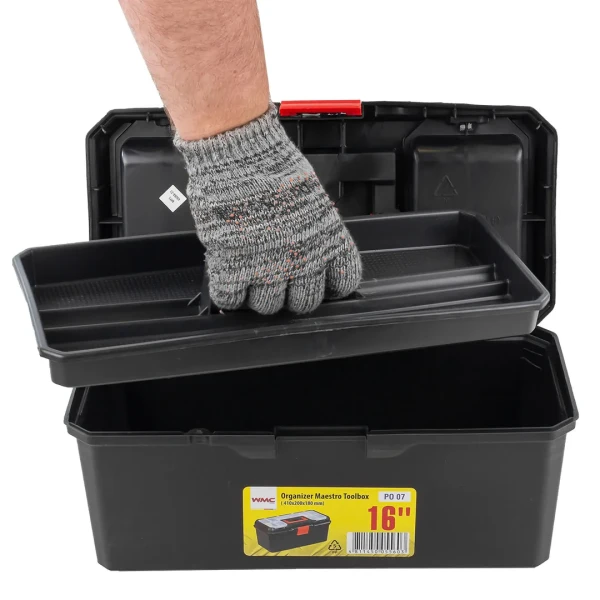 Ящик пластмассовый 16'', 410x200x180мм