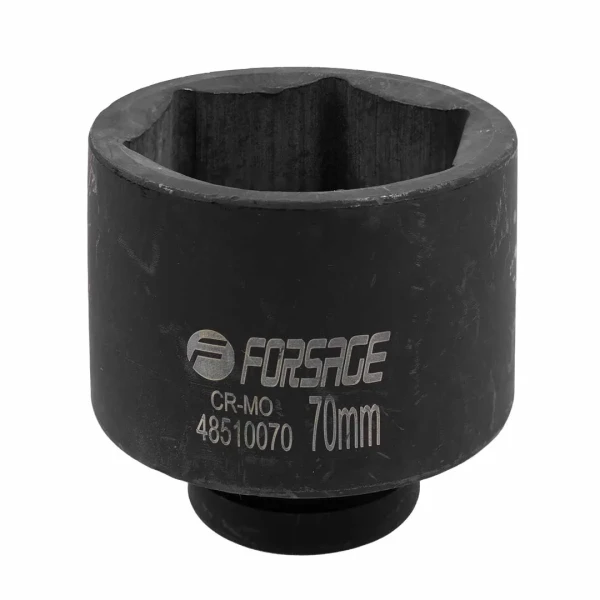 Головка ударная глубокая 70мм (6гр.), 1''