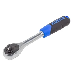 Трещотка реверсивная с резиновой ручкой 3/8''(24зуб.)