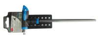 Ключ Т-образный TORX с прорезиненной рукояткой T20х100мм, на пластиковом держателе