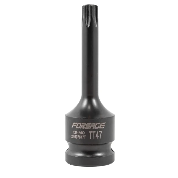 Головка-бита TORX ударная TH47 с отверстием, 1/2''