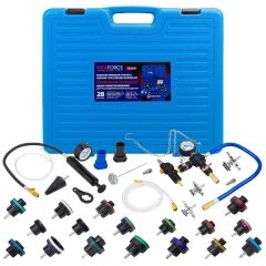 Набор приспособлений для тестирования систем охлаждения 28пр. (0-2.5bar), в кейсе