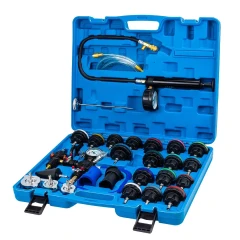 Набор приспособлений для тестирования систем охлаждения 28пр. (0-2.5bar), в кейсе