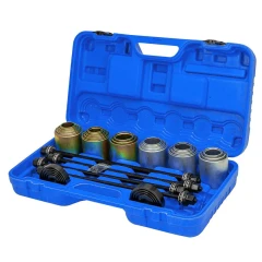 Набор инструментов для снятия и установки втулок, подшипников и сайлентблоков универсальный, 26пр. (М10, М12, М14, М16) в кейсе