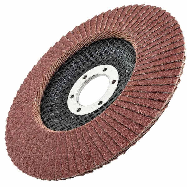 Круг лепестковый торцевой 115х22мм P120