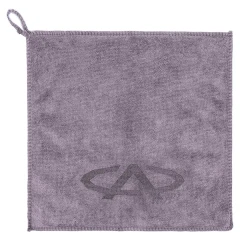 Салфетка чистящая микрофибра с логотипом 30*30 см (3шт/уп)