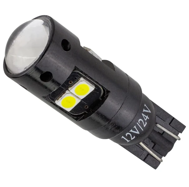 Лампочка светодиодная T10-3030-8SMD 12v белая