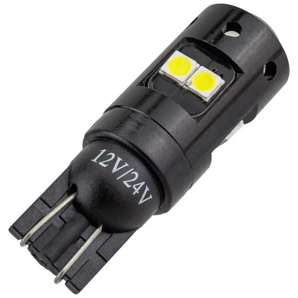 Лампочка светодиодная T10-3030-8SMD 12v белая