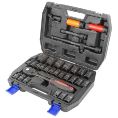 Набор инструментов ударных 32пр.1/2''(6гр.)(10-32мм, Cr-Mo)