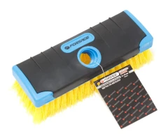 Щетка для уборки в пластиковом корпусе под ''черенок''(ширина щетки 18см, пластиковая проволока 6х19рядов)