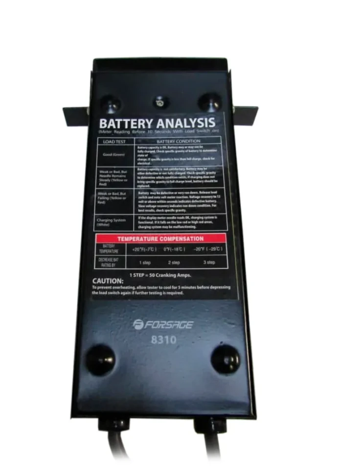 Тестер аккумуляторных батарей аналоговый (12V, 125А)