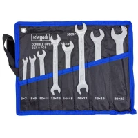 Ключи рожковые, набор 8пр. (6х7, 8х9, 10х11, 12х13, 14х15, 16х17, 18х19, 20х22мм)