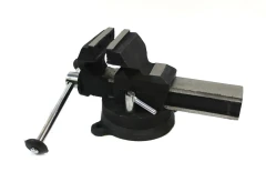 Тиски стальные поворотные с наковальней 3''-80мм