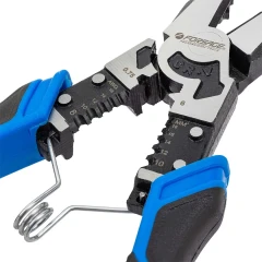 Плоскогубцы комбинированные для снятия изоляции 8,5''(215мм) в блистере