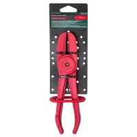 Зажим пластиковый для шлангов с фиксатором (L-190мм), на пластиковом держателе