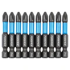 Биты торсионные магнитные крестовые РН2х50мм, 1/4''(10шт.), в блистере
