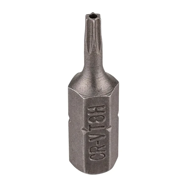 Бита TORX 1/4'', T8Hх25ммL c отверстием