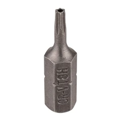 Бита TORX 1/4'', T8Hх25ммL c отверстием