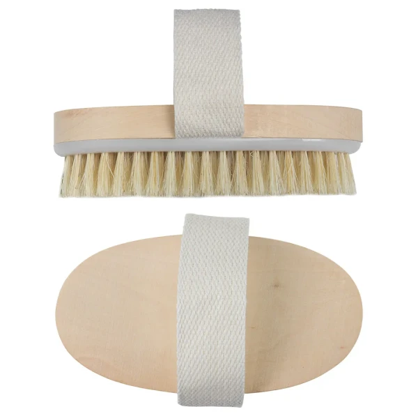 Щетка массажная для тела с натуральной щетиной (для взрослых)