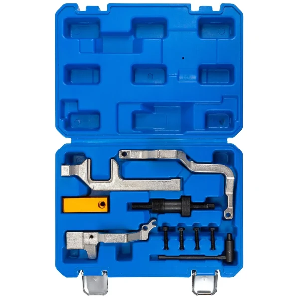 Набор фиксаторов для обслуживания двигателей BMW, Сitroen, Peugeot MINI, PSA 10пр(1.4, 1.6, 1.4VTi, 1.6VTi 16V), в кейсе