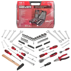 Набор инструментов 106пр. 1/4'' 1/2'' (6гр.)(5-32мм)