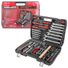 Набор инструментов 106пр. 1/4'' 1/2'' (6гр.)(5-32мм)