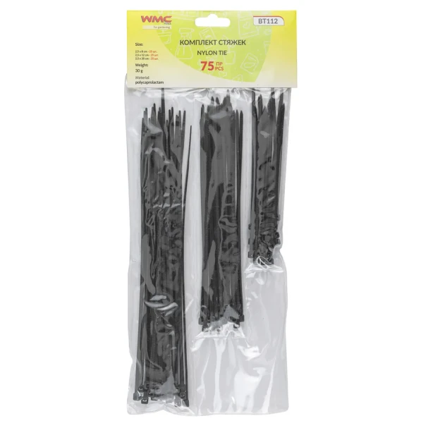 Стяжка нейлоновая (75шт./к-т)