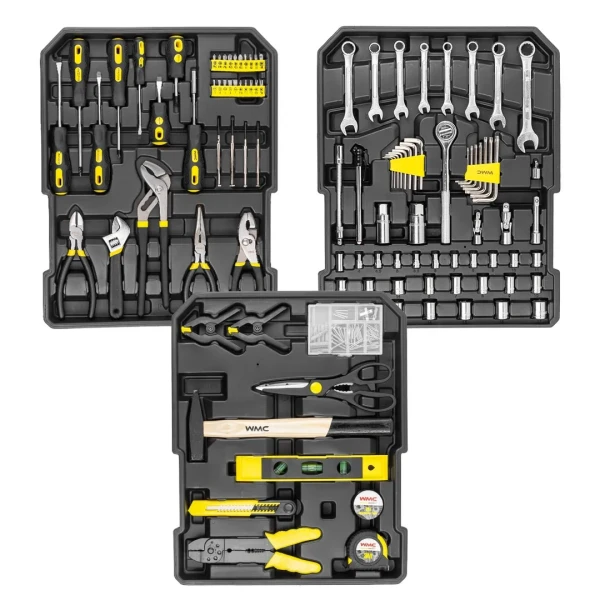 Набор инструментов 186пр. 1/4''1/2''(6-гр.) (4-30мм) ''Дорожный кейс''