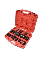 Набор инструментов для замены сайлентблоков BENZ, BMW 17пр. (W220,211,203 E31,32,34,38,39,53,60,65,66), в кейсе