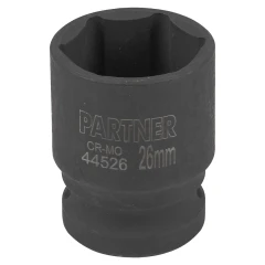 Головка ударная 26мм (6гр.), 1/2''