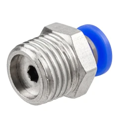 Фитинг для пластиковых трубок 4мм с наружной резьбой 1/4''