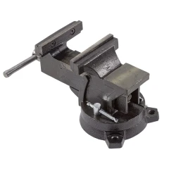 Тиски стальные поворотные с наковальней 4''-100мм