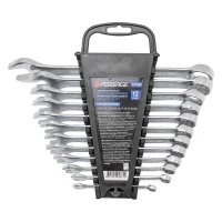 Набор ключей комбинированных 12пр. (6.8,10,12-19,22мм) в пласт.держателе